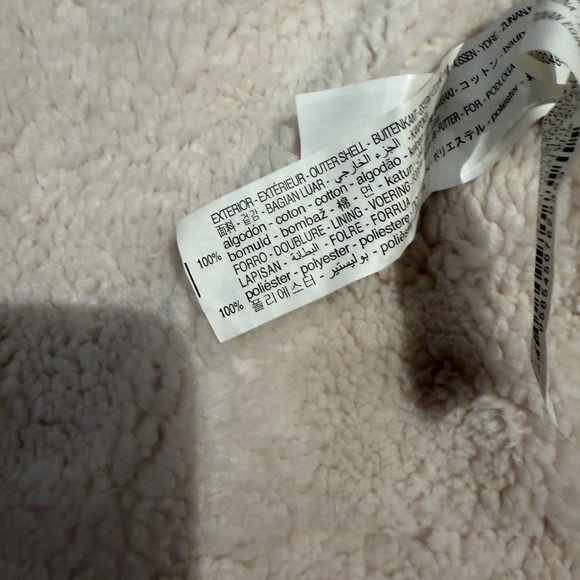 Zara Kids Light Pink Corduroy Sherpa Jacket - Size 2-3 - Picture 4 of 5